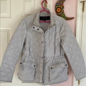 coach quilted jacket